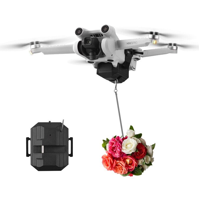 Thrower Airdrop Airdropper Delivery For DJI Mavic 3/Mini 3 Pro/MINI3/Mavic Air 2/Air 2S,FIMI X8SE Drone Load 750G Accessory