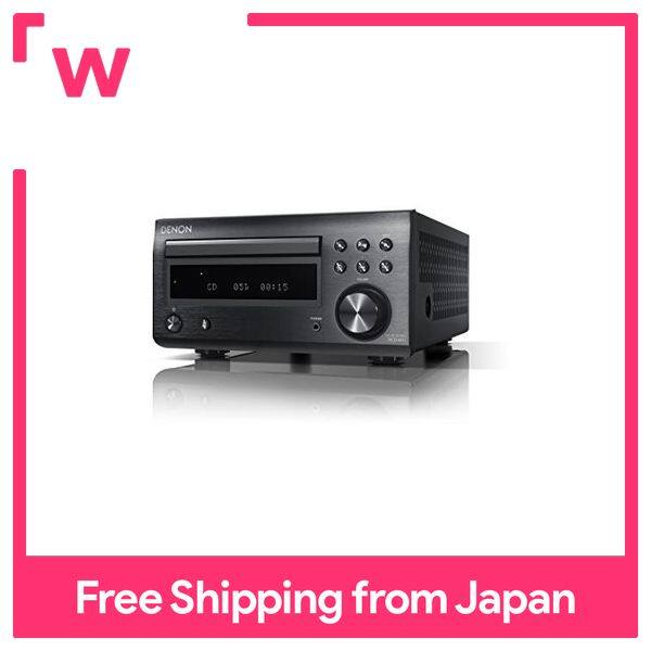 Denon Wide FM AM/FM Radio Tuner High Quality Sound Discrete Amplifier Equipped Bluetooth Compatible CD Receiver Black RCD-M41K
