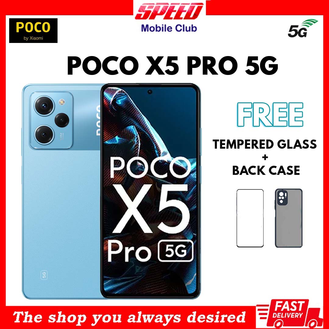 Poco X5 Pro 5G | 8GB+256GB | NFC | Global ROM | Brand New With Warranty | FREE TEMPER GLASS+BACK CASE OR DISCOUNT PRICE