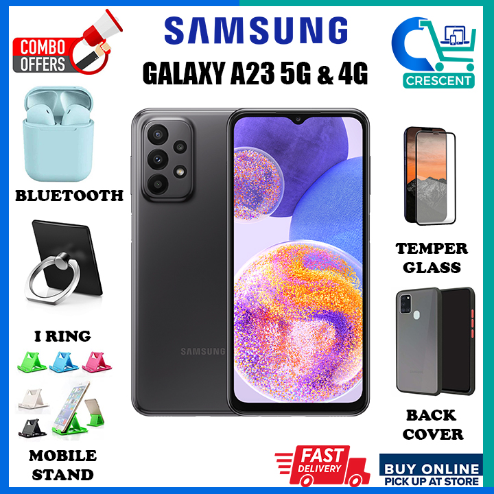 SAMSUNG GALAXY A23 5G (8GB RAM 128 GB Storage)  & 4G (6GB RAM 128 GB Storage)  || Brand New || WITH WARRANTY || STORE PICKUP AVAILABLE || CHOSE SPECIAL OFFER *** WITH GIFT ***